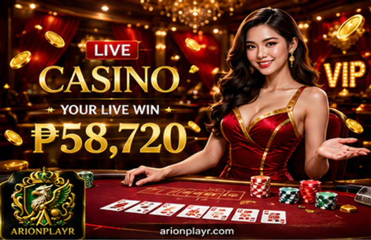 ARIONPLAY live dealer round flow with countdown and result feedback